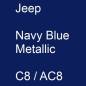 Preview: Jeep, Navy Blue Metallic, C8 / AC8.